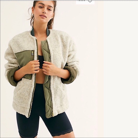 Free People Jackets & Blazers - Free People Rivington Sherpa Jacket-  NWT